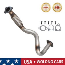 Stainless Front Flex Exhaust Pipe for Buick Encore Trax 1.4L DOHC picture