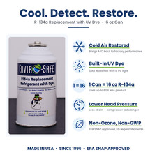 Enviro-Safe Auto R134a Replacement Refrigerant with dye- CASE OF  1 CAN picture