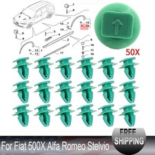 50Pcs 8mm Nylon Molding Wheel Arch Flare Retainer Clips For Jeep Renegade Fiat picture