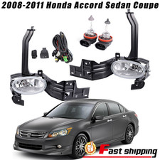 2008 2009 2010 2011 Honda Accord Sedan Coupe Front Bumper Fog Lights Lamps Pair picture