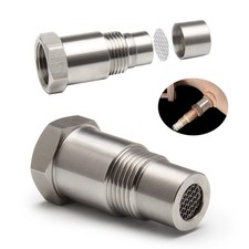 M18 x 1.5 Oxygen Sensor Thread Repair Nut Bung with Filter Screen – 2Pcs picture