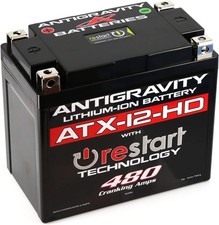 Antigravity ATX12-HD. Heavy Duty Lithium Motorcycle and Powersport Battery wi... picture