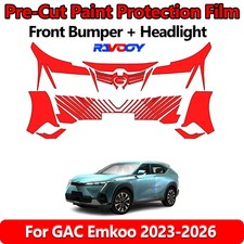 8.5Mil PreCut Front Bumper PPF Kit Film For GAC Emkoo 2023-2026 picture