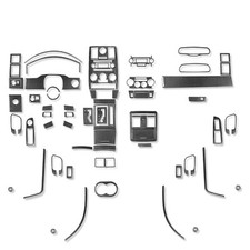 72Pcs Whole Interior Trim Kits Carbon Fiber Decal For Chrysler 300 300C 2005-07 picture