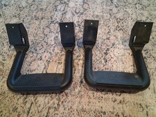 Bully Black Powder Coated Aluminum Truck SUV Side Steps 2 pc picture