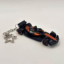 McLaren F1 Hot Wheels Car Keychain Diecast Supercar Key Ring picture