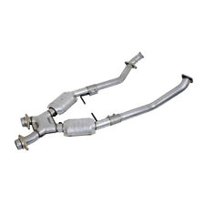 Fits 1996-1998 Mustang GT 2.5 Full X Pipe W/Catalytic Converters-1666 picture