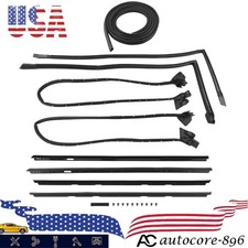 9PC Complete Weatherstripping Kit For Chevrolet Monte Carlo SS Coupe 2-Door 1983 picture