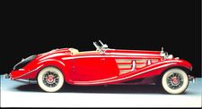 Mercedes-Benz Vintage Car w/Orig. Spoke Wheels/Rims Custom Built1:18SCALE MODEL picture