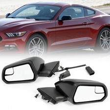 Pair 3 Pin Power Side Mirrors For Ford Mustang 2015 2016-2020 #FO1321595# picture