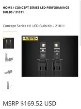Arc Lighting Tiny Monster 21011 Concept Series Led Performance Bulb Kit (H1) picture