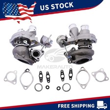 Pair Left & Right Turbo Turbocharger Fit For Ford F150 F-150 V6 3.5L 2013-2016 picture
