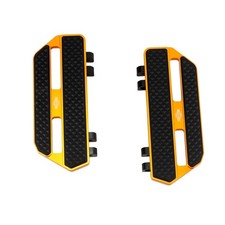 Gold Rider Footboard Footpeg for Harley 86-Later Touring Street Glide Road King picture