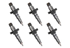 2003-2004.5 Dodge 5.9 Cummins Injectors Full Set - BOSCH ® OEM New picture