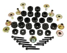 Crown Auto Master Body Mount Retainer & Bolt Kit for 1997-2006 Jeep Wrangler TJ picture