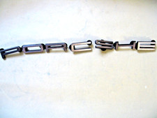 Original Porsche 911  chrome   script for deck lid picture