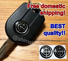 2x LOGO Ford Mustang BULLITT key FOB emblem 16mm resin sticker USA  picture