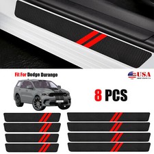 8pcs Custom For Dodge Durango Car Door Sill Protector Guard Step Protector Y6 picture