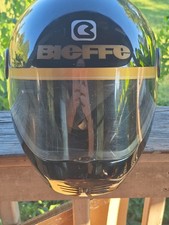Vintage Bieffe B85 Full-face Motorcycle Helmet Black,  picture