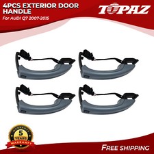 4PCS Exterior Door Handle For AUDI Q7 2007-2015 4L0837205B 3.0L 3.6L 4.2L picture