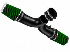 BCP RW GREEN 2001-2004 Corvette C5 5.7L V8 Dual Twin Ram Air Intake Kit+ Filter picture