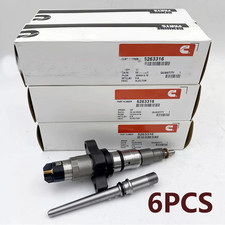 6Pcs Cummins Fuel Injectors for 2004-2009 Dodge Ram 2500 3500 5.9L 0445120238 picture