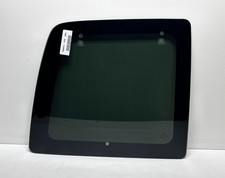 Fits 1996-2025 Chevy Express Van Driver Side Left Back Glass Movable 3 Hole picture