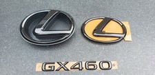 FITS LEXUS GX460 EMBLEM KIT PEARL BLACK W/O PRE CRASH SYSTEM 2014 THRU 2020 picture