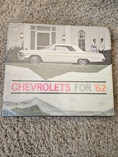 1962 chevy impala corvette bel air biscayne gm dealer showroom salesman album picture