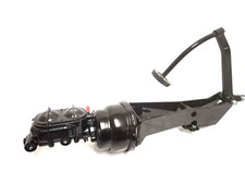 1949-1954 Chevy Car Black Frame Mount Pedal Power Brake Booster Master Cylinder picture