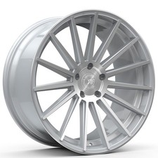 20x8.5/20x10 Road Force Wheels RF15 Silver Machined Rims (4pcs) picture