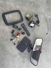 1972-1989 MERCEDES R107 C107 GRAB BAG PARTS LOT Mirror, Switches, Trim, A/C picture