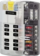 Blue Sea Systems 5032 ST Blade Fuse Block Dual 12 with Ground and Cover picture