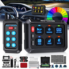 MICTUNING 12V 6 Gang Switch Panel Wireless Remote Control For Can-Am Maverick X3 picture