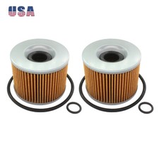 2x Oil Filter For Honda GL1000 GL1100 GL1200 CB500 650 CB750 CB900F 1982 HF-401 picture
