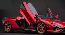 Lamborghini Race Car Hypercar w/Orig. Wheels Rims Custom Built1:18SCALE MODEL picture