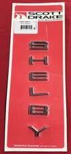 Scott Drake S8MS-16606-S Shelby Emblem 68-70 Mustang Hi pod/Trunk picture