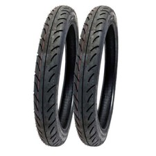 SET OF TWO: Tire 2.50 - 16 (P83) Front/Rear Motorcycle Sport Street Performance picture