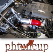 RED 2006-2009 SATURN SKY PONTIAC SOLSTICE 2.4 2.4L AIR INTAKE KIT + FILTER picture