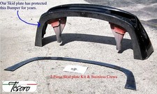 Lamborghini Murcielago 2001-06 Tesoro 2pc Front Bumper Protect GUARD Made USA picture