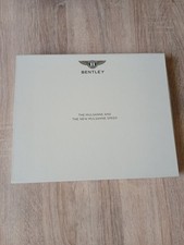 NEW 2015 Bentley Mulsanne Speed Collector's Book + Luxury outter display box picture