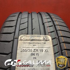 1 Tire New Continental ContiSportContact 5P MO 255/35/19 ZR19 2553519 96Y #97413 picture