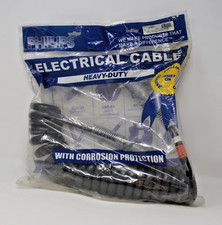Phillips Industries 22-9621 Abs Coiled Cable 15 Ft W Zinc Die Cast Plug New picture