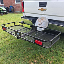 Rear Snow Plow With Transport Rack picture