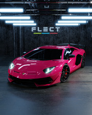Flect (PET) Vinyl Wrap - Hyper/bright Pink- Full Roll 5ft x 60ft OVERSTOCK SALE picture