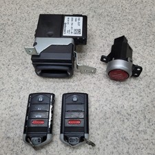 2009-2014 Acura TL Push Ignition Switch Slot + Key Fobs OEM 36990-TK4-A011-M1 picture