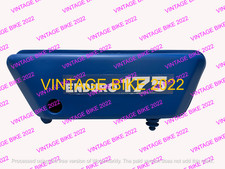 Yamaha DT 175 Enduro 1974-76 Blue Steel Oil Tank /fit for picture