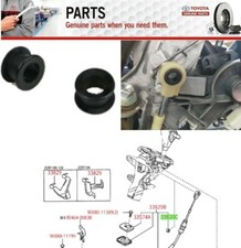 2 Set OEM Genuine Toyota 04-10 Sienna Shifter Cable Bush Bushing 33835-08010 picture
