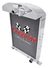 AR Champion 3 Row Radiator Chevy Configuration-1933 1934 Ford Cars V8 Conversion picture