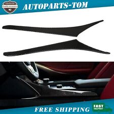Real Carbon Fiber Both Side Gear Shift Strip Trim For Lexus IS 2013-2022 300 350 picture